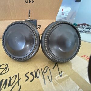 Pottery Barn Antique Bronze Curtain Finials